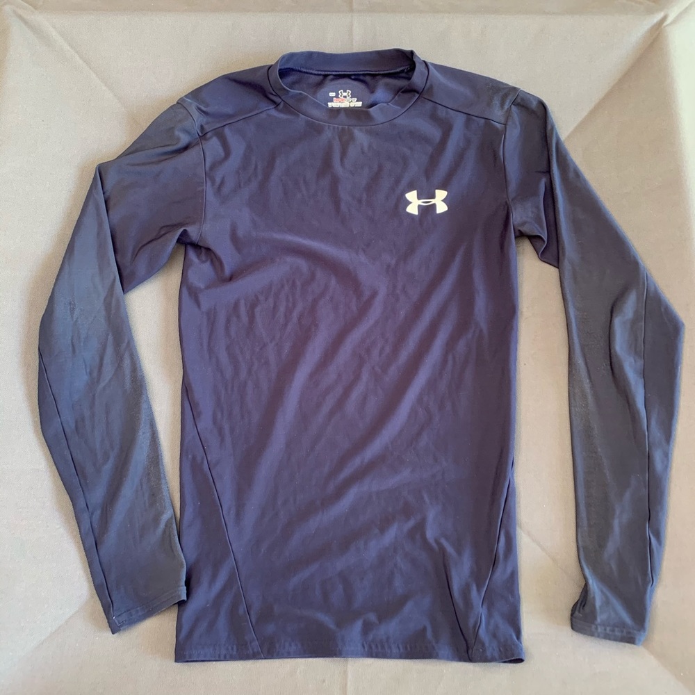 Blue Long Sleeve Underarmour shirt